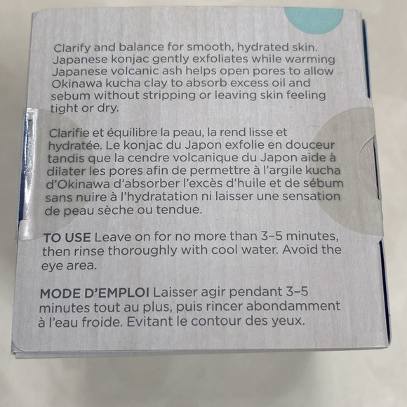 TATCHA THE CLARIFYING CLAY MASK Exfoliating Pore Treatment, Size 50ml,NEW in Box - Picture 7 of 9